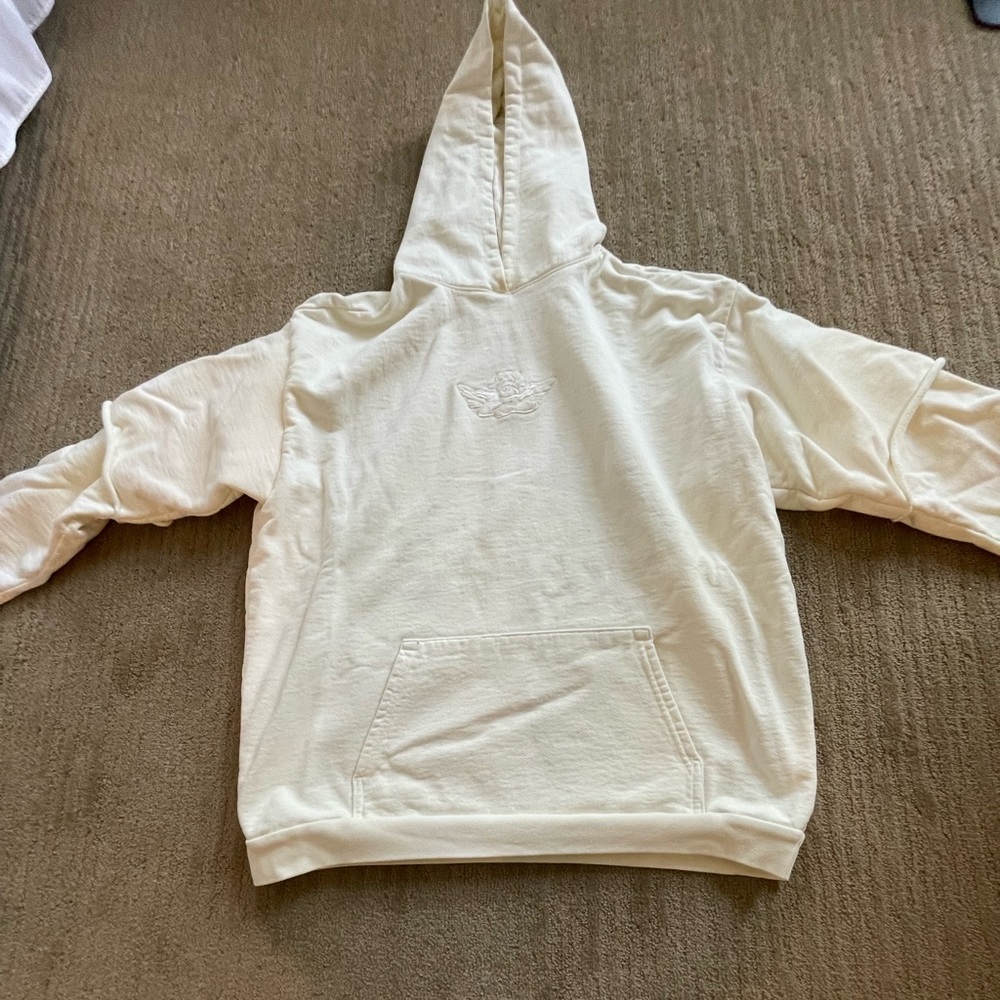 Boys Lie Cream Twofer Hoodie